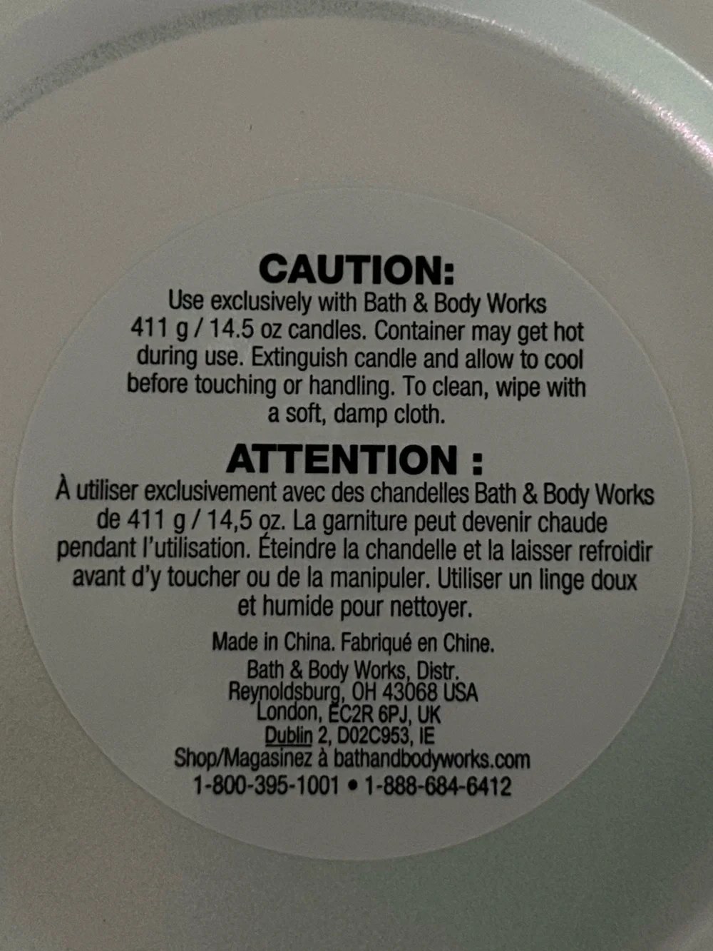 Bath & Body Works whimsical ghost